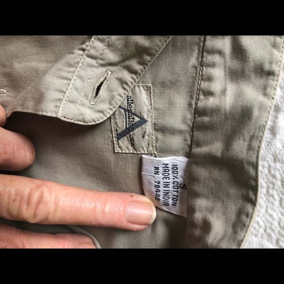 Allen allen size s cotton blouse - Picture 6 of 8